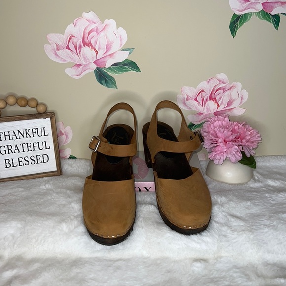 Lotta's de Stockholm Swedish clogs high